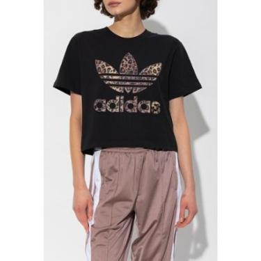 Imagem de Camiseta Logo Preto adidas HK5187-Feminino