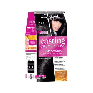 Imagem de Tintura Casting Creme Gloss L`oréal Paris 200 Preto