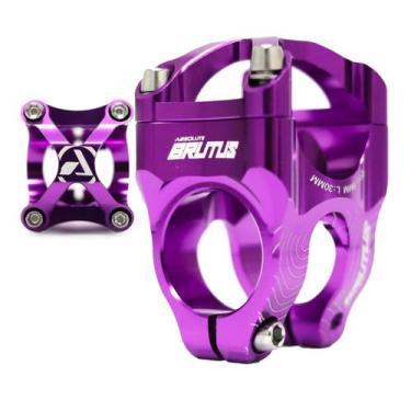 Imagem de Suporte Guidão Bicicleta Absolute Brutus II 31.8x35mm Roxo