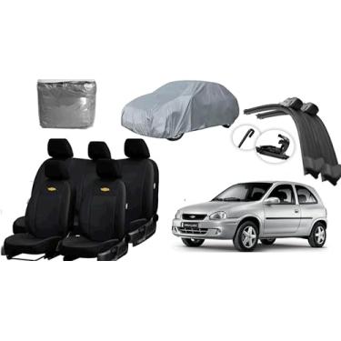 Imagem de Capa de couro +Capa de cobrir + Limpador de para - brisa -GM Corsa 95-10