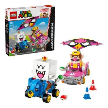 Imagem de Super Mario Kart Wario E Rei Bu Lego 72038