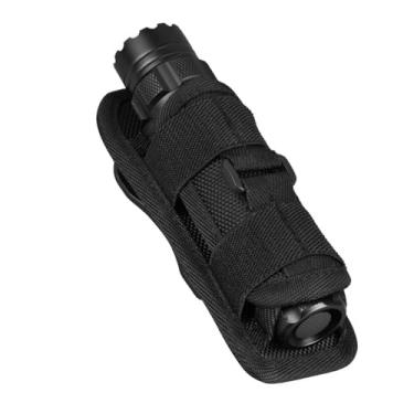 Imagem de ULTRAFIRE Bolsa de coldre para lanterna tática – Bolsa de lanterna giratória de 360 graus, adequada para equipamentos de segurança de patrulha policial e policial