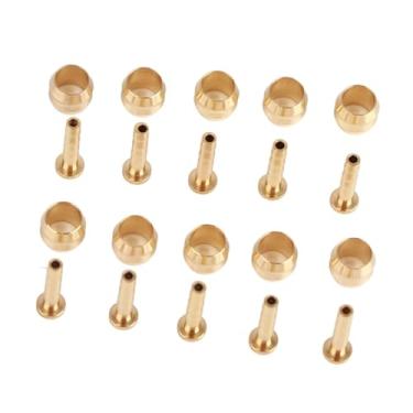 Imagem de Solinder 10 Conjuntos de Mangueira de Freio a Disco Hidráulico, Conector de Azeitona, Peça de Reposição Com BH90, Fácil de Instalar e Resistente de Usar para M615/M675/T750/M785/M985 (BH59)