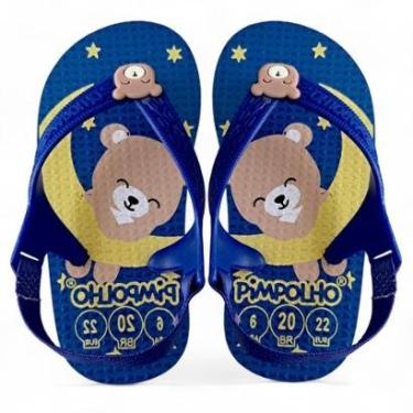 Imagem de Chinelo De Bebe Menino Infantil Elastico Pimpolho-Masculino