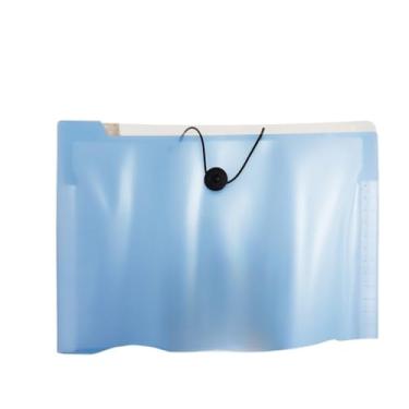 Imagem de Pasta A4 saco de documento com grande capacidade conveniente(Azul)