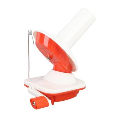 Imagem de Asixxsix Enrolador de Fio, Enrolador de Bola Operado Manualmente para tricô e crochê Com Plástico ABS Resistente e Metal, Compacto e Leve, Pode Prender Mesa de 4,5 Cm, Comporta 150g de