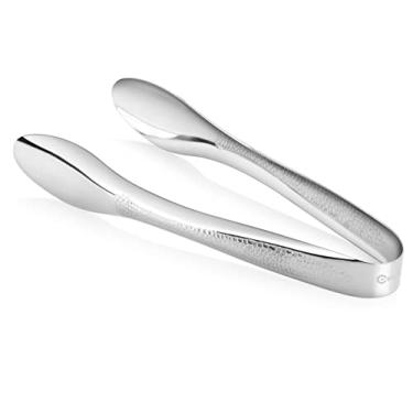 Imagem de Cuisinox Pinça de servir martelada à mão de aço inoxidável de 15 cm, 15 cm