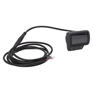 Imagem de KIMISS Display Elétrico LCD EN06 para Bicicletas Elétricas - Medidor Inteligente de Cristal Líquido Com Conector à Prova d'água para Bicicletas e Scooters 24V 36V 48V