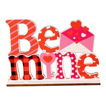 Imagem de Ｂｅｓｇａ Decoração de Mesa de Madeira com Suporte de Vários Andares para Celebrações Do Dia Dos Namorados No Campo, Ser meu