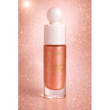 Imagem de Iluminador luminizador Líquido Glow Facial Sarah’s Beauty – Brilho Natural e Acabamento Radiante (Bronze)