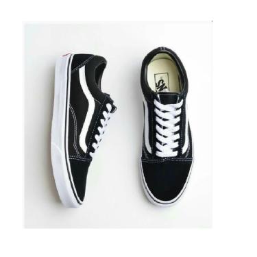 Imagem de Tênis  Unissex Skate Old Skool Black White