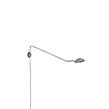 Imagem de Lustre Arandela Dome Articulada Industrial 70cm Cromado 820 - ILUMINAM