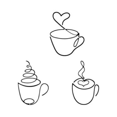 Imagem de Decorações Criativas Para Cafeterias: Quadros De Ferro Pintados Para P