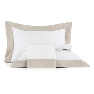 Imagem de Jogo De Cama Queen 4 Peças Altenburg Cetim 300 Fios