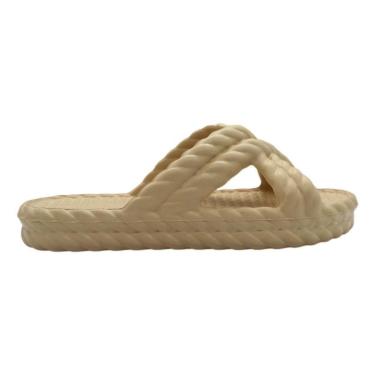 Imagem de CHINELO SLIDE FEMININO BRIZZA AREZZO MARROCOS Z190910001-Feminino