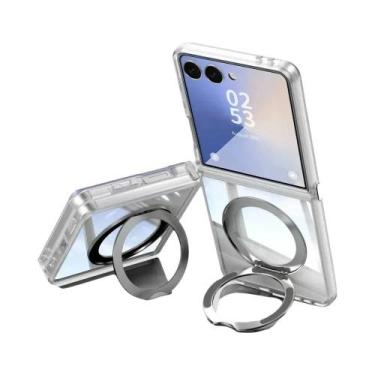 Imagem de Samsung Galaxy Z Flip 7 6 5 FE 5G 360 graus Capa De Telefone Magnética