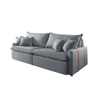 Imagem de Sofá Cama Star 05 1,80m Molas Ensacadas Design Clean e 4 Almofadas Fibra Siliconada