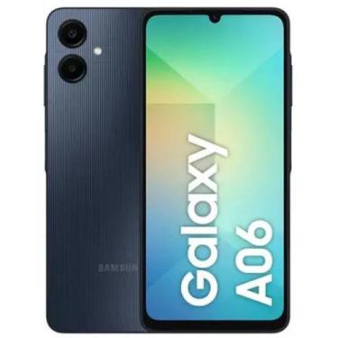 Imagem de Samsung Galaxy A06 128GB Azul  Tela Grande 6,7 e Câmera Dupla de 50MP,