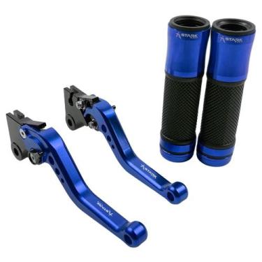 Imagem de Kit Manete Manopla Esportivo Ttan Fan Start Cargo a lona Pop 100 110 -