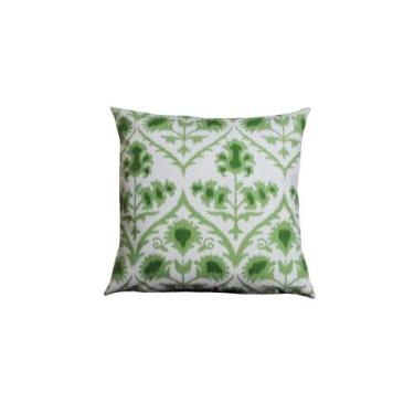 Imagem de Capas para Almofadas 45x45 Tecido Algodão Estampado Nallu Decor, Verde