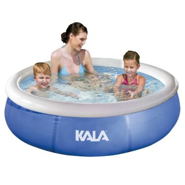 Imagem de Piscina Inflável Fast Set 168X51CM Tripla Camada Estrutura Resistente Kit Reparo Incluído Kala 168CM 1000L