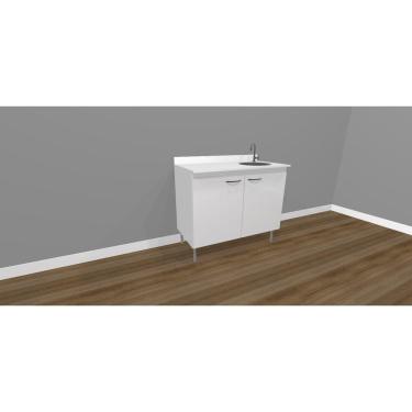 Imagem de Balcão Para Dentistas Com Pia - Deki Light