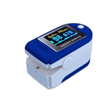 Imagem de Oxímetro De Pulso CMS50D Azul