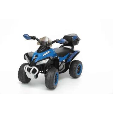 Imagem de Mini Quadriciclo Elétrico Infantil 6V Azul E Preto - Importway