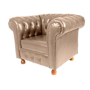 Imagem de Novo Encanto, 1 Poltrona Chesterfield Capitone Luiz XV - CORANO BEGE/Recepção, Sala, Móveis, decoração, consultório, conforto