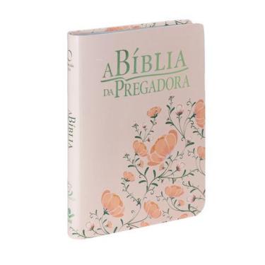Imagem de A Bíblia Da Pregadora Ra - Capa Flores Rosa/Verde