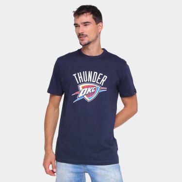 Imagem de Camiseta NBA Oklahoma City Thunder New Era Logo Masculina-Masculino
