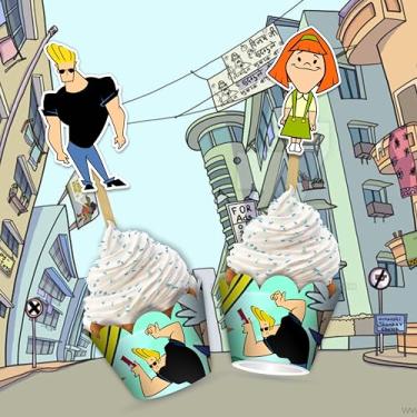 Imagem de Seyal® Embalagem de cupcake Johny Brvo