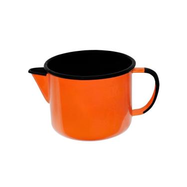 Imagem de Caneca com Bico Esmaltada Laranja 1 L Ewel