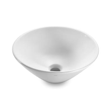 Imagem de Cuba de Apoio Redonda 40cm Branca