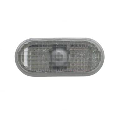 Imagem de Para Volkswagen Jetta/Golf Side Repeater Light 1999-2005 Lado do motorista OU do passageiro | Peça única | Branco VW2570101 | 1J5 949 117 A