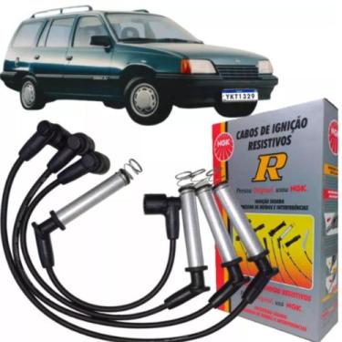 Imagem de Jogo Cabos Vela Ngk Kadet Vectra 2.0 Mpfi 96/98 Scg72, Preto