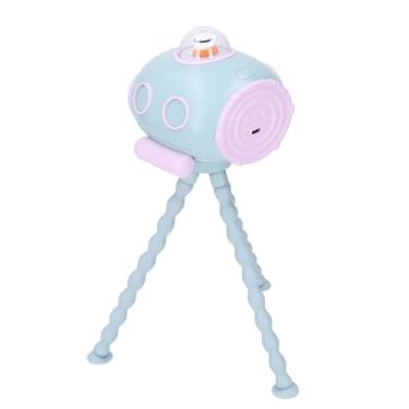 Imagem de Ventilador Flexível do Carrinho de Criança do tripé, Usb Portátil Seguro do Ventilador do Carrinho Sem Lâmina Recarregável para o Verão (Verde)