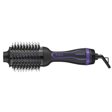 Imagem de Escova Secadora E Modeladora Mondial Black Purple 1200W 110V, Preto e 