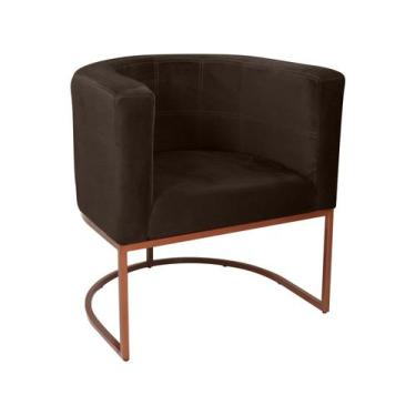 Imagem de Poltrona Decorativa Matrix Ibiza, Marrom