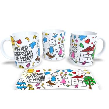Imagem de Canecas Personalizadas dia dos Professores - Estampa Sublimada, Mod.73