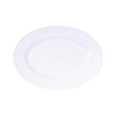Imagem de Travessa Oval  Tramontina Maria Augusta em Porcelana 32x25 cm