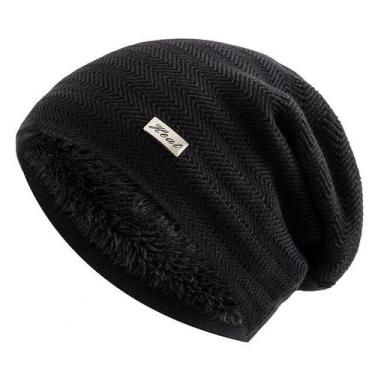 Imagem de Gorro De Inverno Pele Forrada Unissex Casual  - ElaShopp