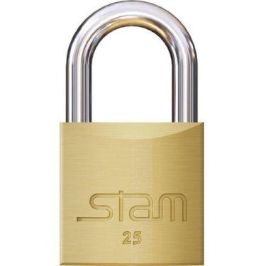 Imagem de Cadeado Zamac E-Coat 25mm Stam