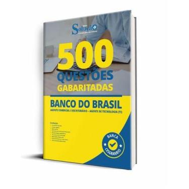 Imagem de Caderno de Questões Banco do Brasil - 500 Questões Gabaritadas - Edito