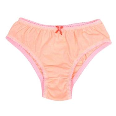 Imagem de Kit 12 Calcinha Infantil De 01 a 12 Anos 100% Algodão De Menina Crianç