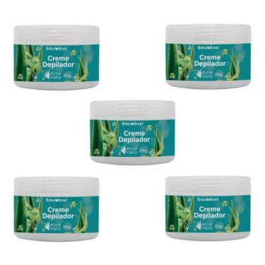 Imagem de Creme Depilar Sem Dor Axila Virilha e Pernas 5 Unidades - Lucy's