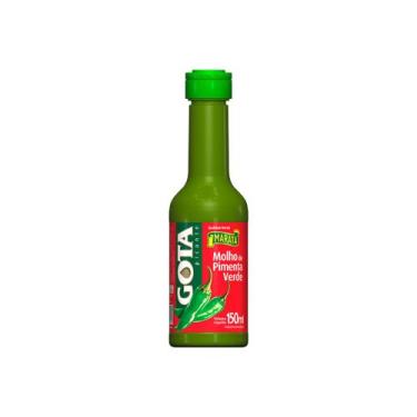 Imagem de Molho de Pimenta Verde Gota 150ml Kit com 3 unidades - Maratá