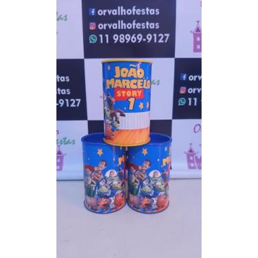 Imagem de Kit 10 Cofrinhos Personalizado Toy Story - Orvalho Festas