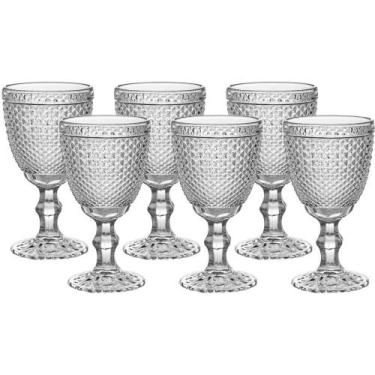 Imagem de Conjunto de Taças de Vidro Bico de Jaca 320ML - 6 Peças - Western