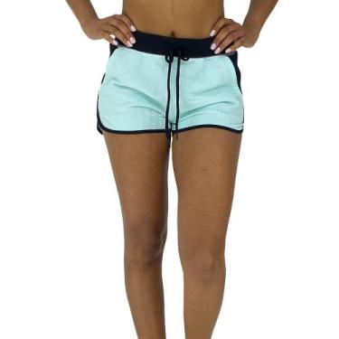 Imagem de Shortinho Feminino MXD Conceito Azul Bebê Claro, Feminino, M, Azul cla